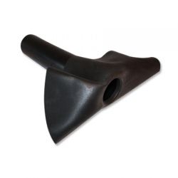 Tuyau d'écoulement EPDM Ø 110 mm avec manchette EPDM - longueur 60 cm -