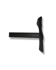 EPDM HWA 60x100x500 mm met EPDM flap 90 graden, zijaanzicht