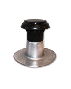 Ontluchting enkelwandig rond 50-60mm