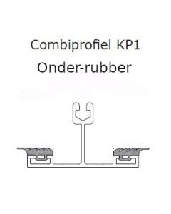Onder-rubber combiprofiel KP1