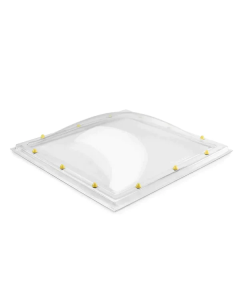 Lichtkoepel acrylaat helder (pmma) driewandig