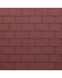 Bardeaux de toiture - Rouge (3.05 m2)